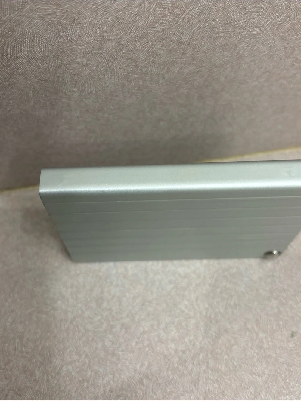 Rimowa Aluminum Card Holder - Silver Made In Italy Business Executive Designer
